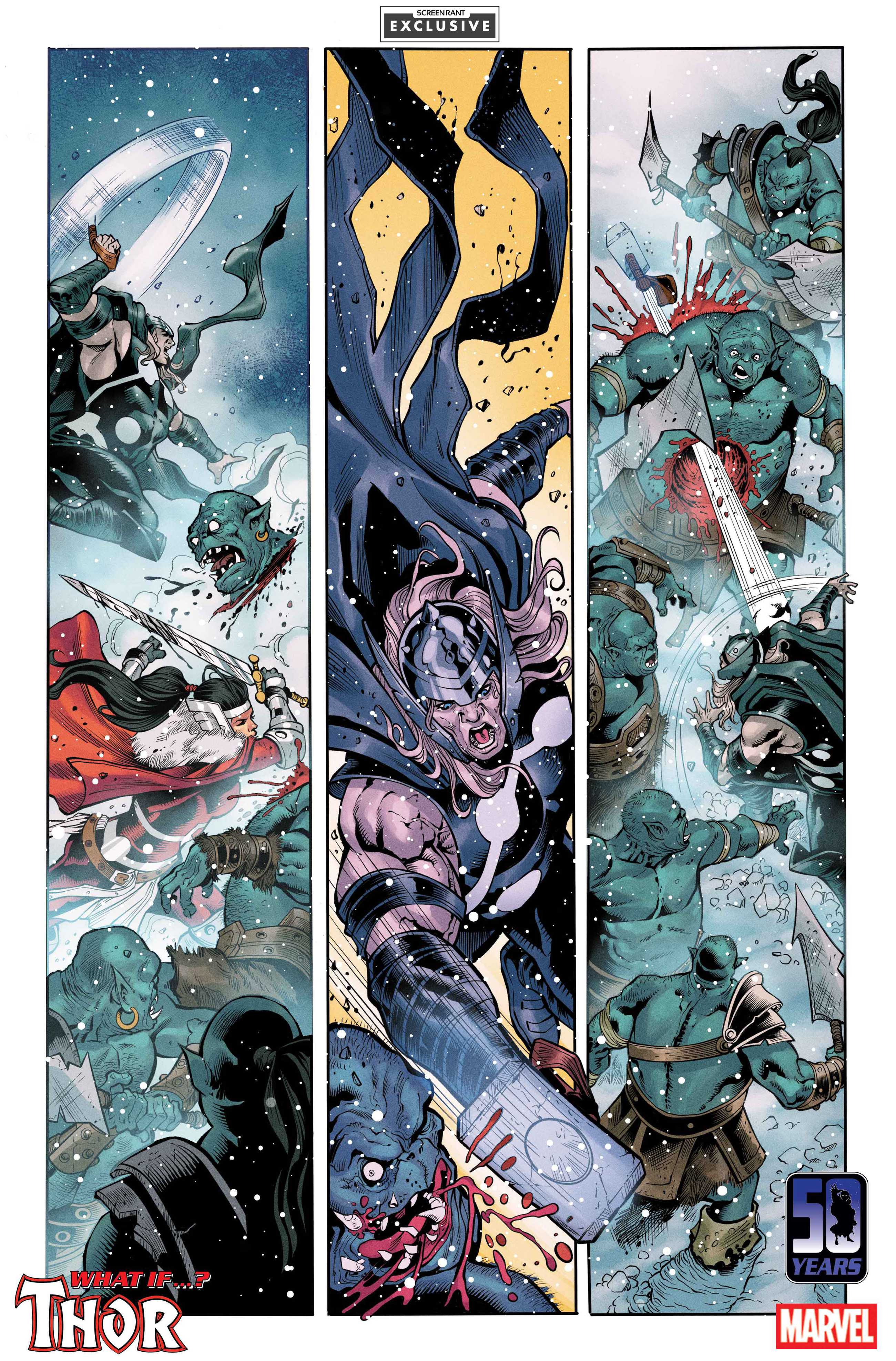 What if Thor Found the Venom Symbiote Marvel 4