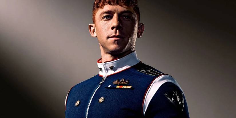 will hochman as torpedo in a promo shot for the boys