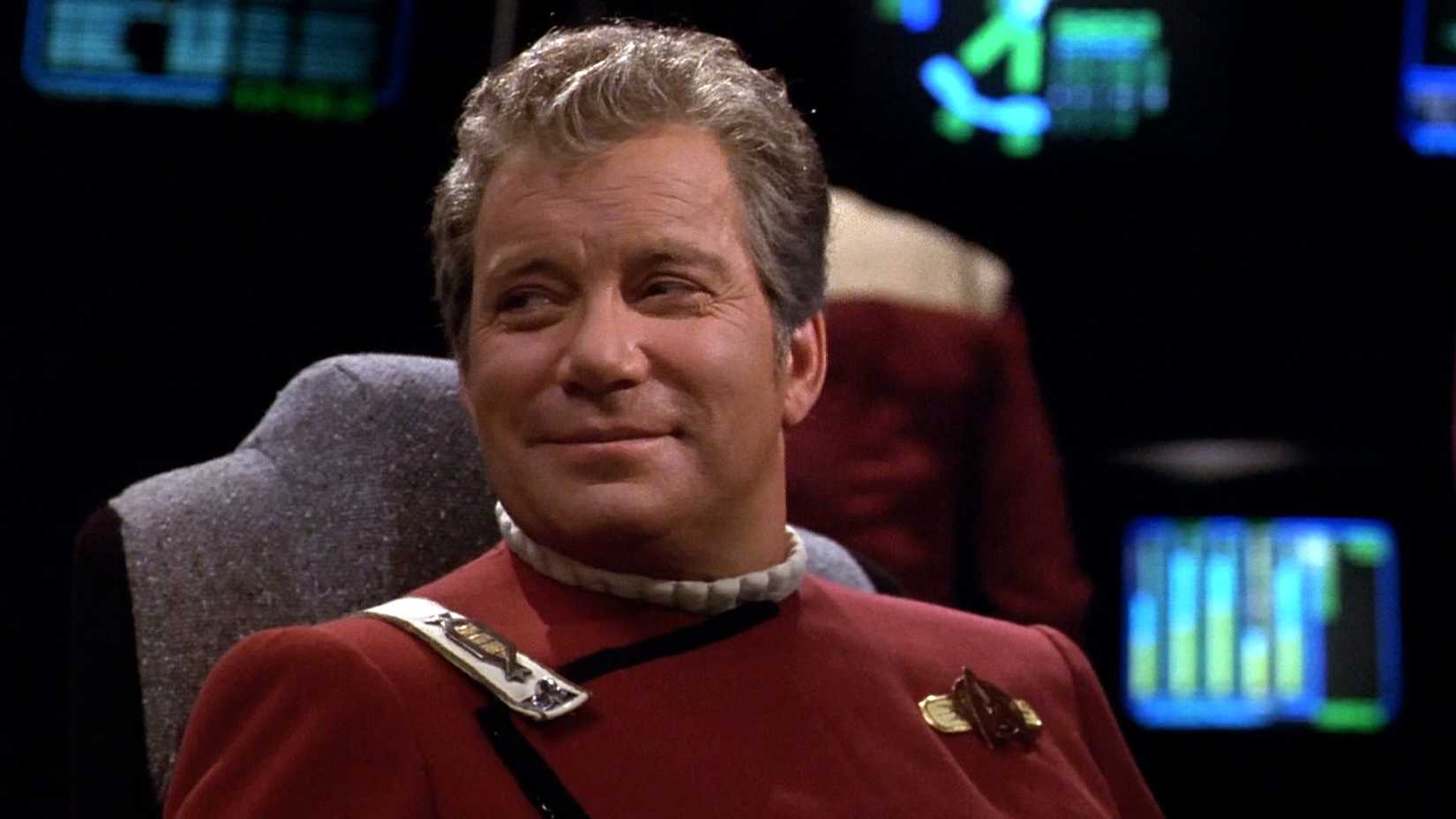 William Shatner as Captain Kirk
