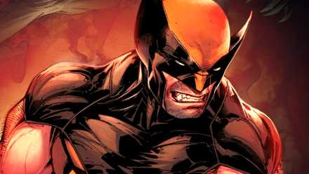 Wolverine wears his tan and brown suit in X-Men comic art