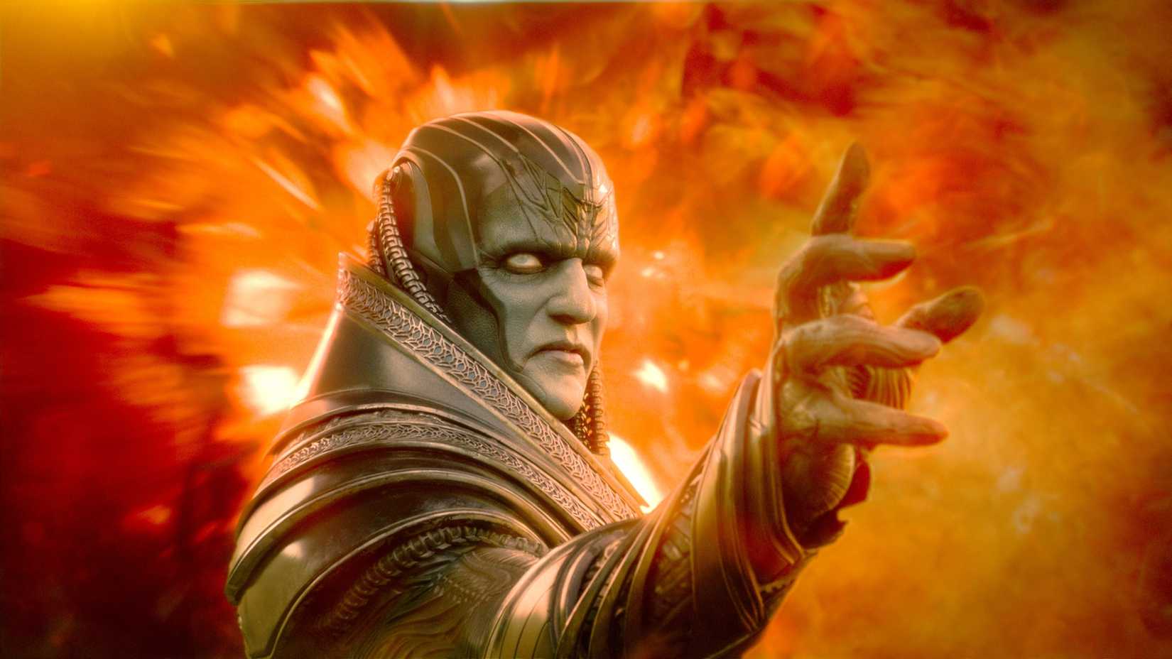 Oscar Isaac as Apocalypse in X-Men: Apocalypse