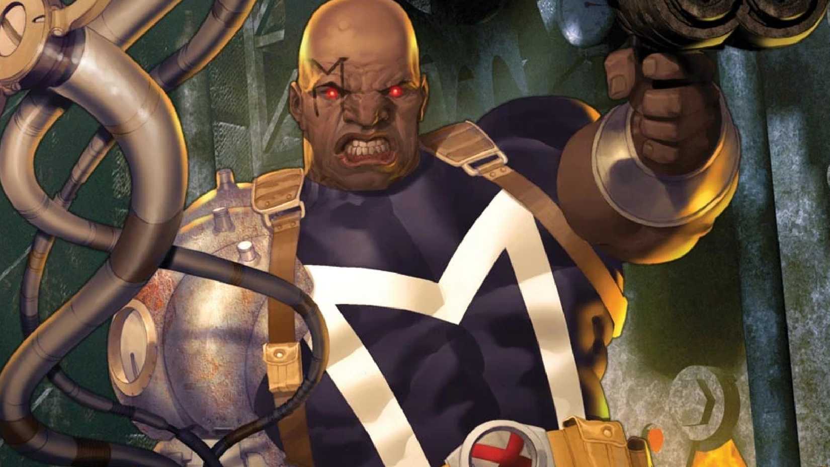 x-men's bishop looking evil