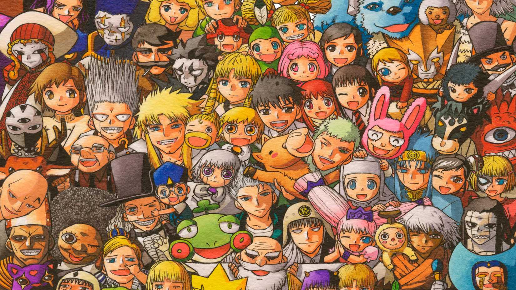 The cast of Zatch Bell!