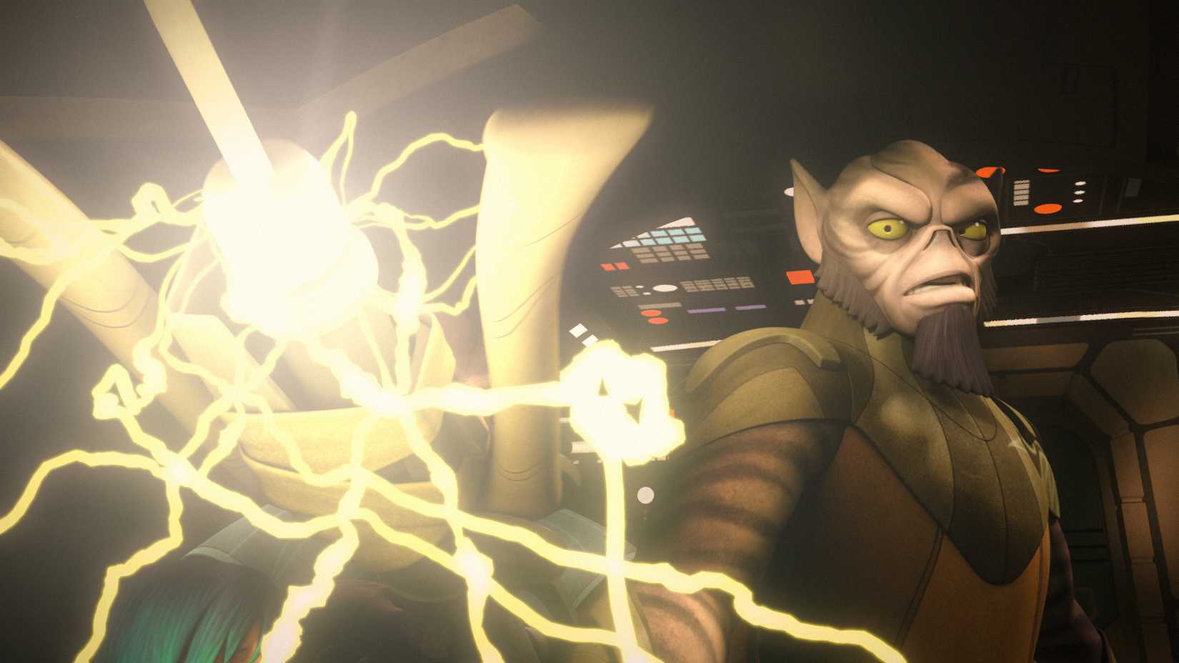 zeb looking determined in legend of the last star wars rebels