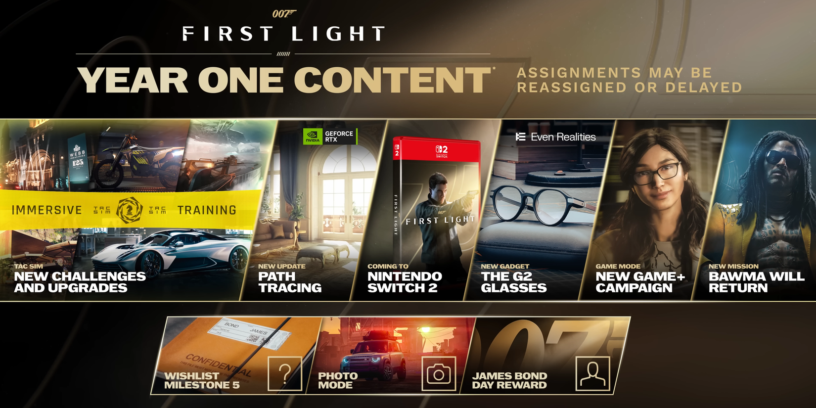 First Light Map Size 007 First Light Year 1 Roadmap - New Missions, Game Mode, Gadgets, & More