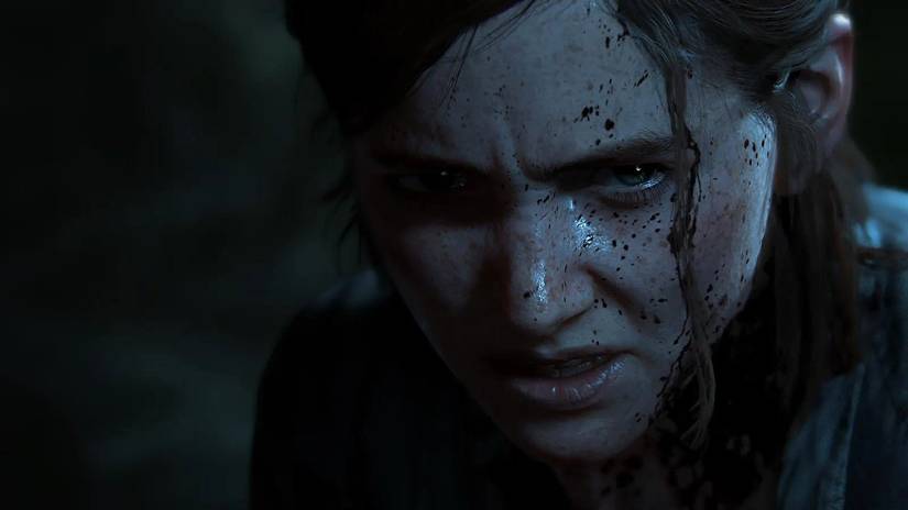 Image shows Ellie from TLOU II