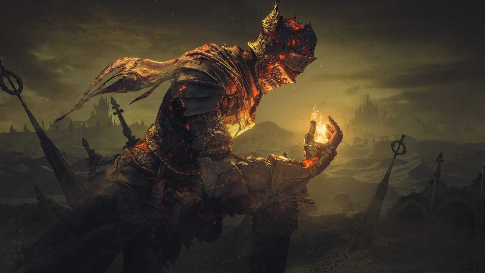 Image shows cover art for Dark Souls 3
