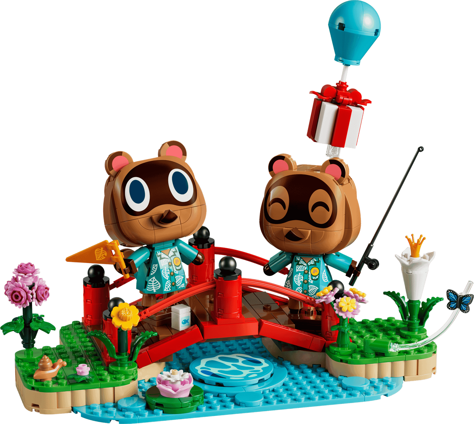 התמונה מציגה את ערכת LEGO של Timmy & Tommy Fun Day Out
