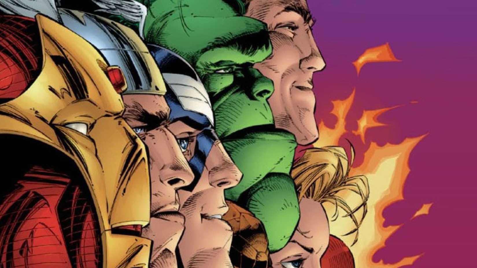 90s heroes reborn image with various avengers heroes