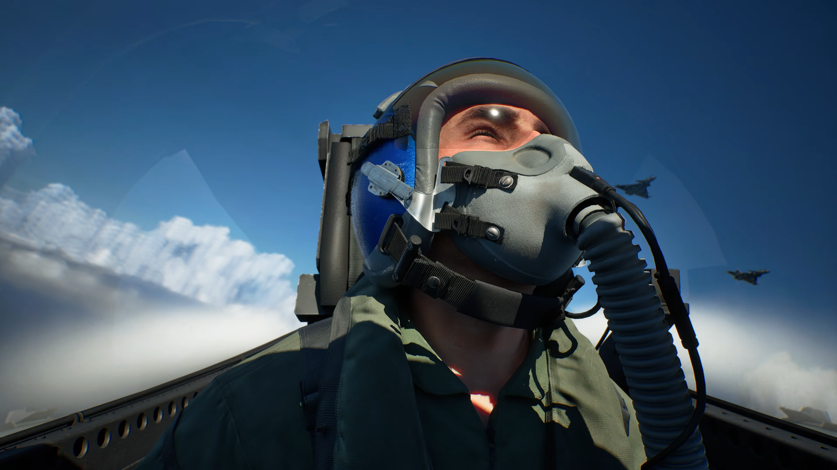 Ace Combat 8 Wings of Theve Cockpit