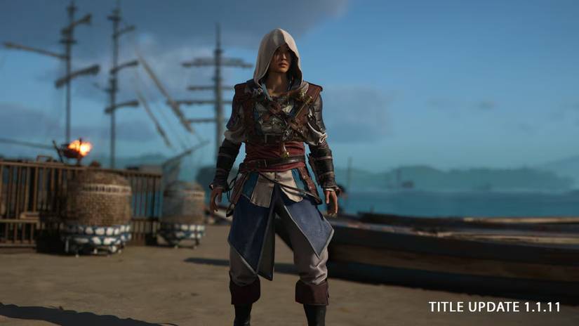 Image shows new cosmetics for Naoe