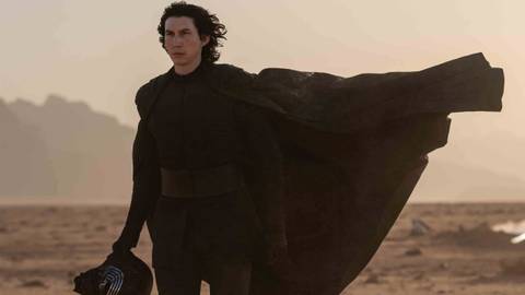 Adam Driver in The Rise of Skywalker