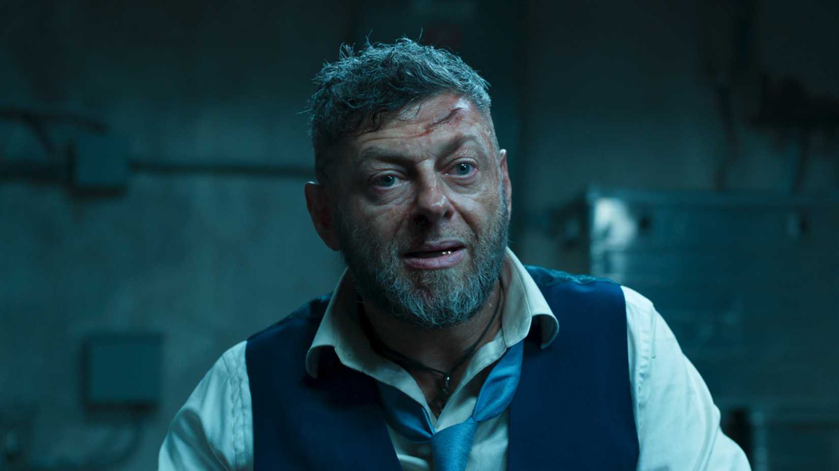 Andy Serkis as Klaw in Black Panther