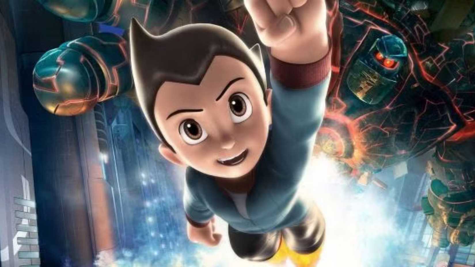 Astro Boy flying