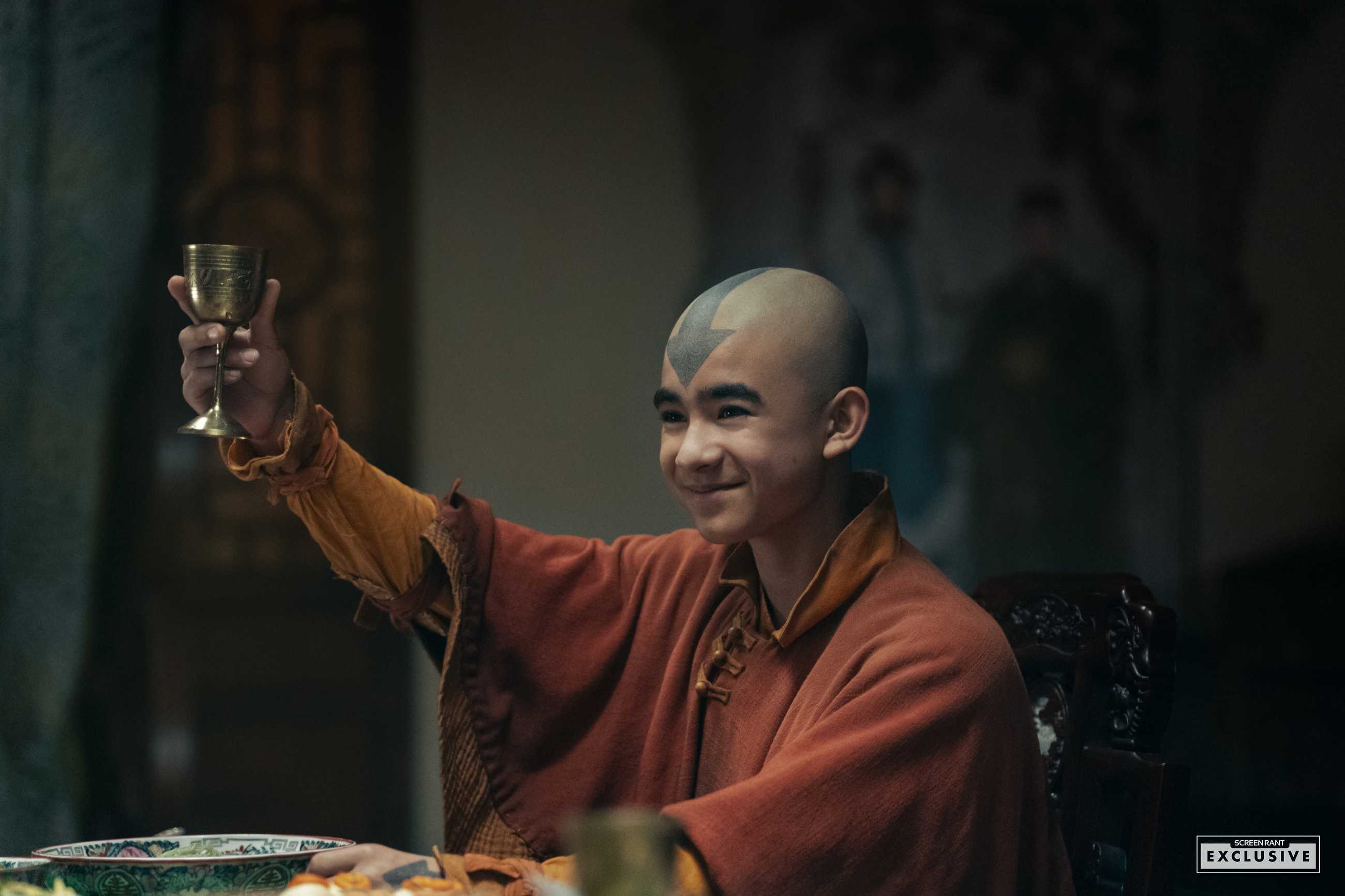 Avatar The Last Airbender season 2 - exclusive still of Aang