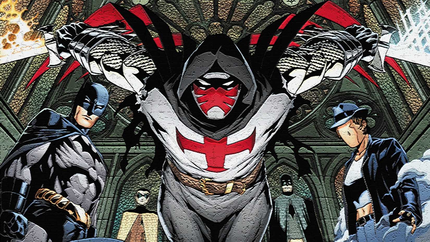 Azrael DC Comics panel
