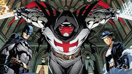 Azrael DC Comics panel