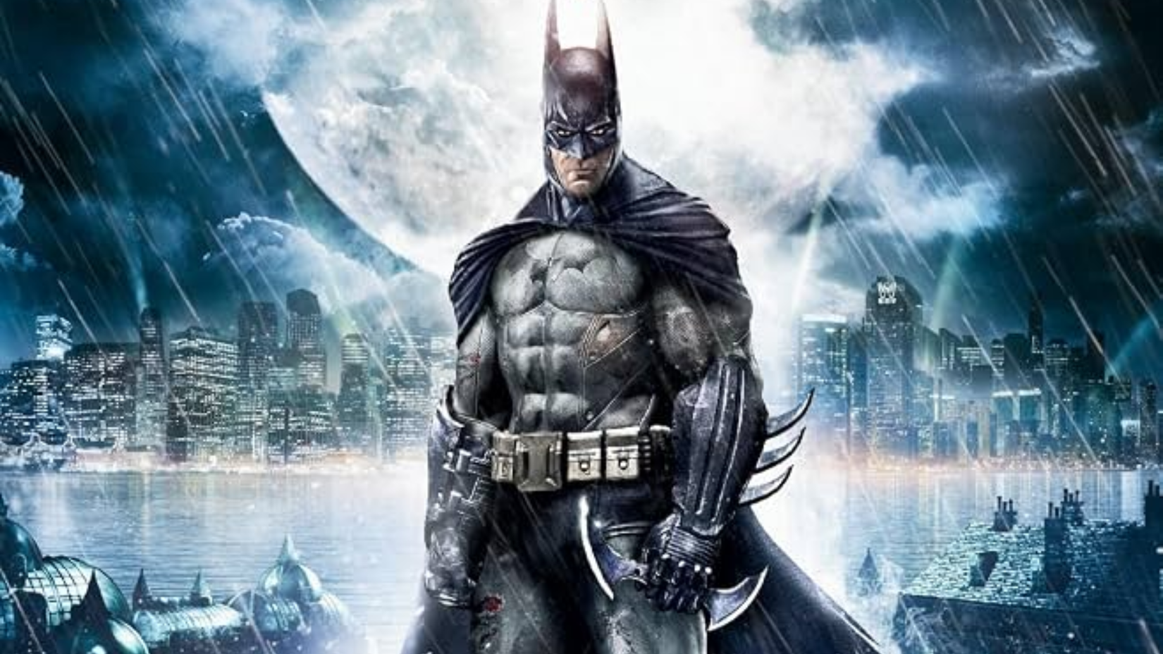 batman arkham asylum key art