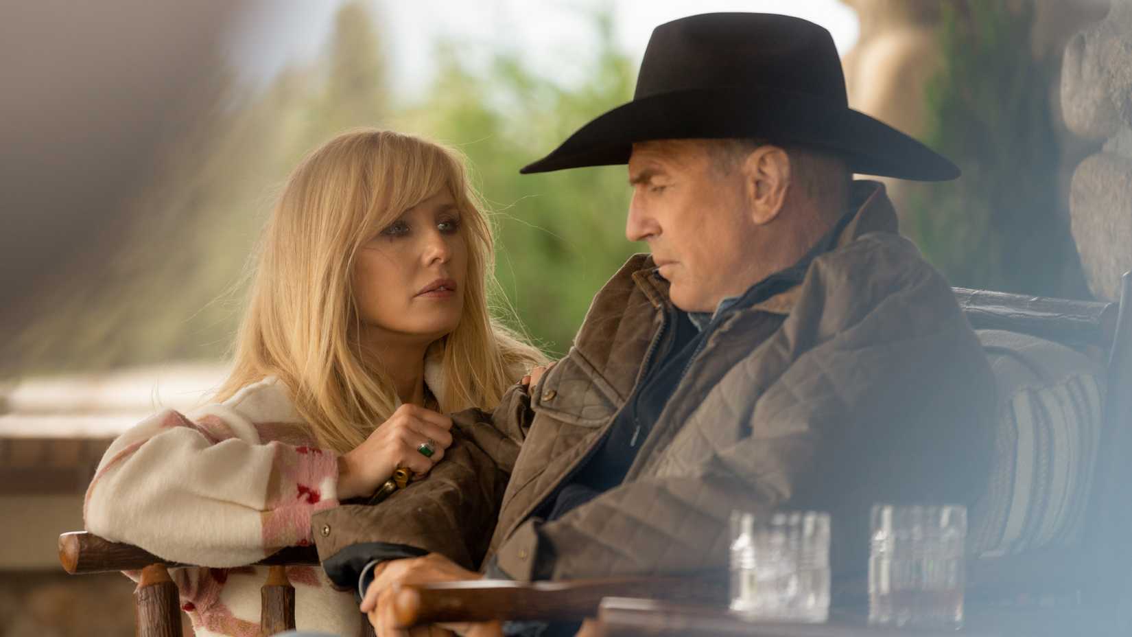 Beth and John Dutton in Yellowstone