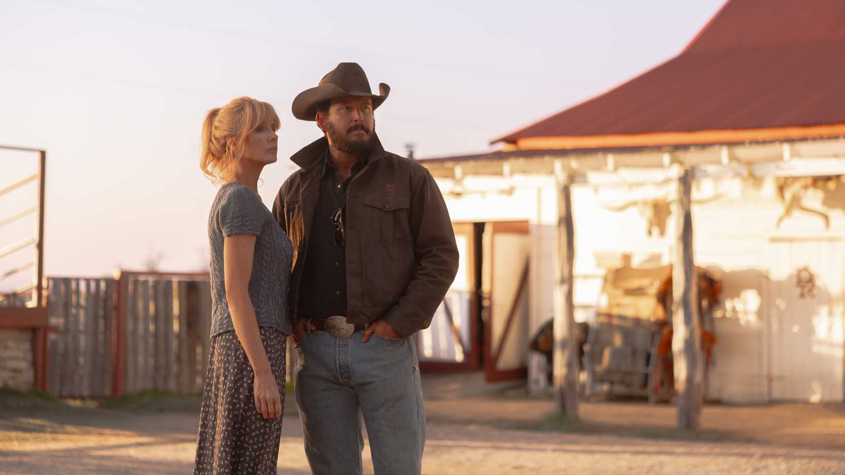 Beth and Rip in Dutton Ranch