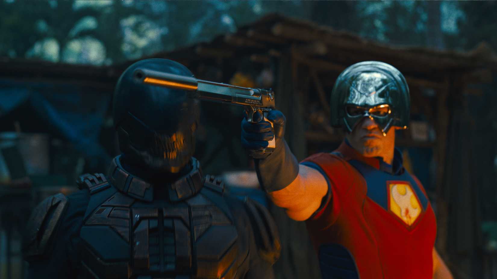 Bloodsport and Peacemaker in The Suicide Squad