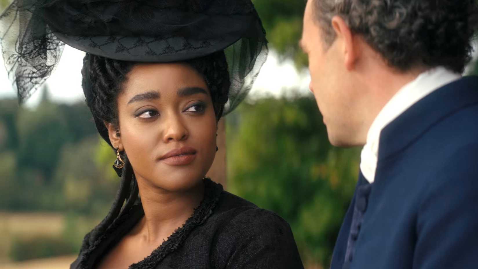 Lady Danbury in Queen Charlotte: A Bridgerton Story.