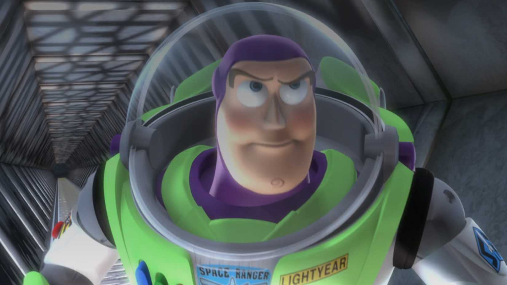 Buzz In Zurg Tunnel Toy Story 2