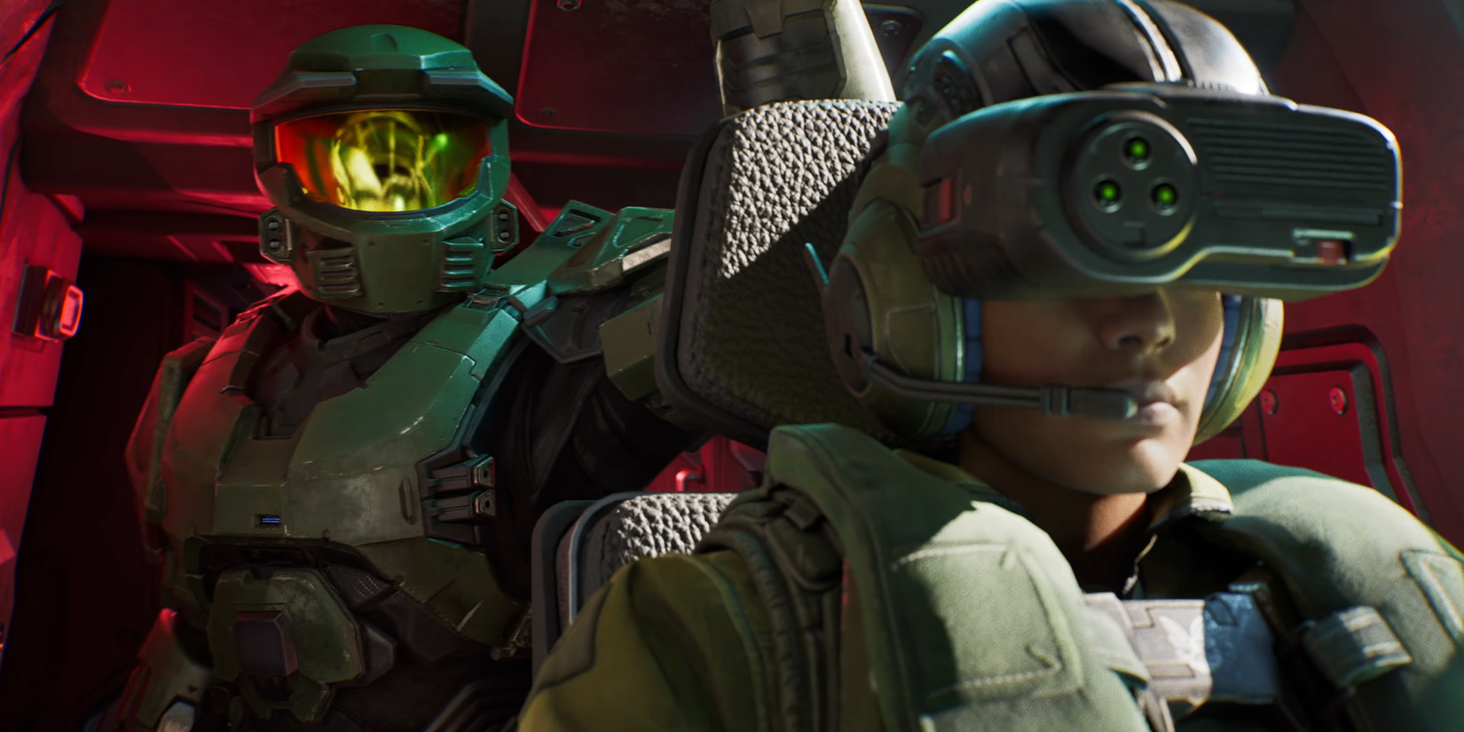 Campaign Evolved Chief in front of a Pilot