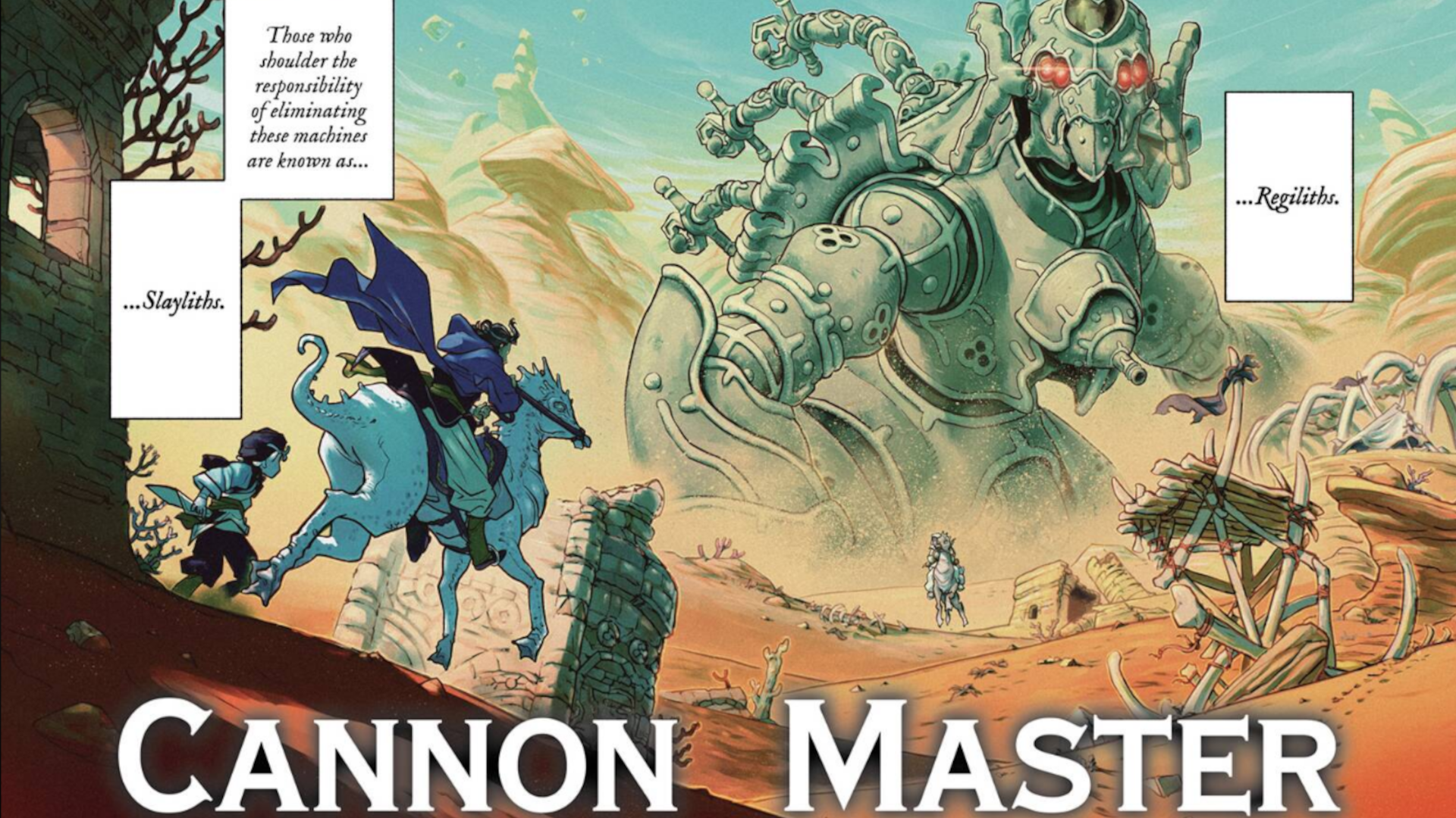 Cannon Master like Demon Slayer and Attack on Titan