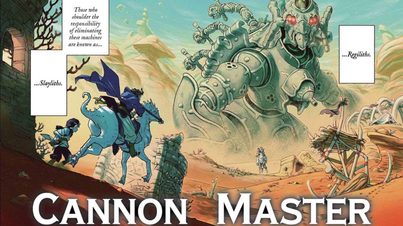 Cannon Master like Demon Slayer and Attack on Titan