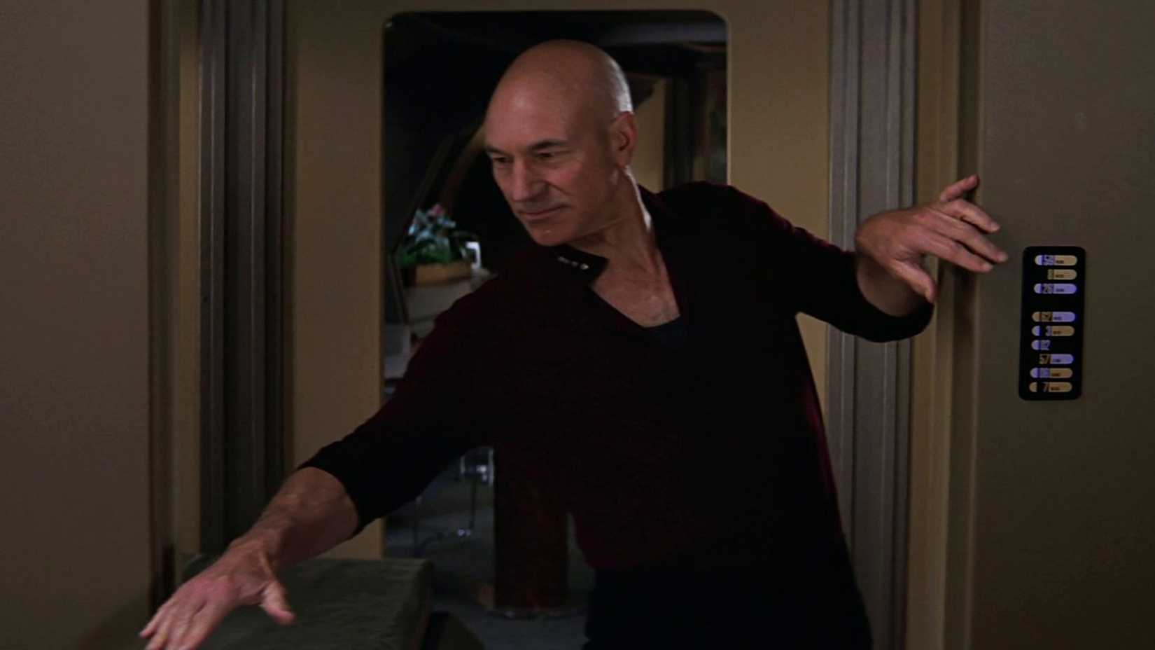 Captain Picard dancing