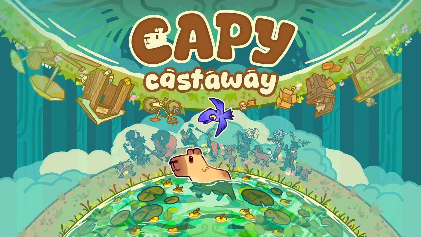 Capy Castaway key artwork image