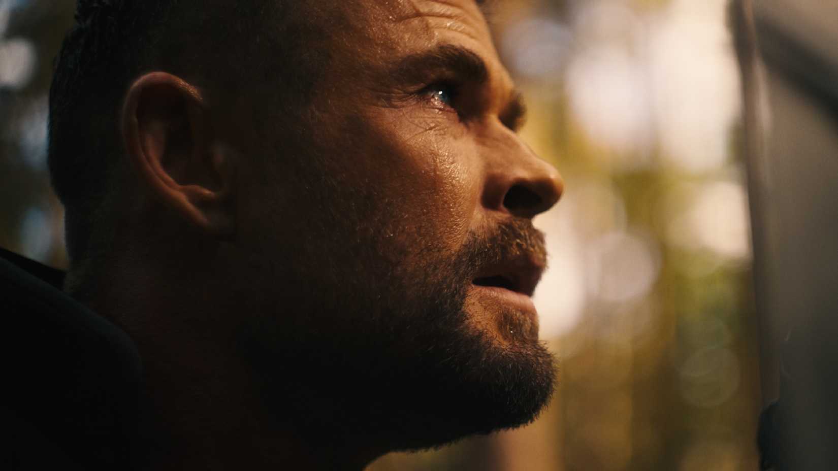 Chris Hemsworth as Thor in Avengers Doomsday looking off-screen