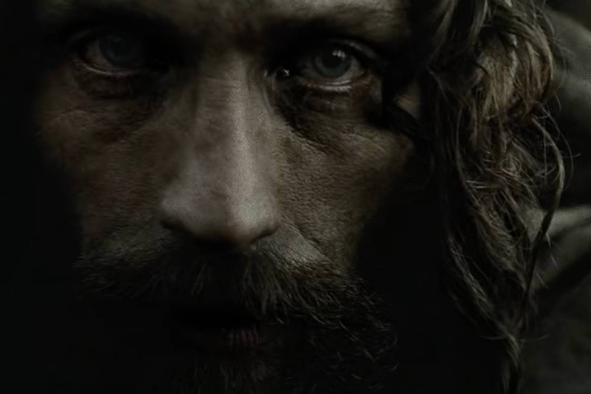 Aaron Taylor-Johnson Werwulf transformation in Robert Eggers gothic horror movie 2025