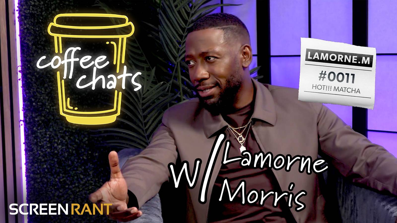 Coffee Chats Episode 12 with Lamorne Morris