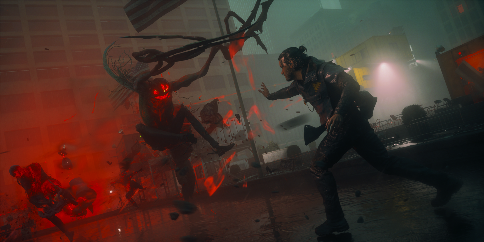 Control Resonant protagonist attacking an enemy