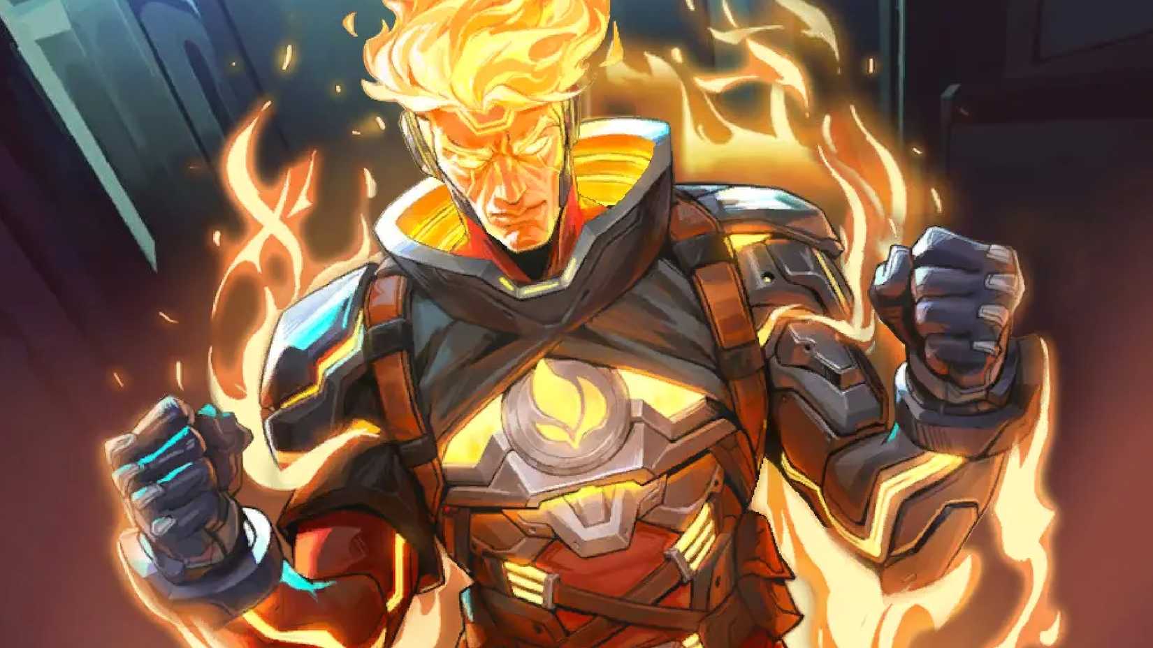 cyberpunk jim hammond human torch from marvel snap