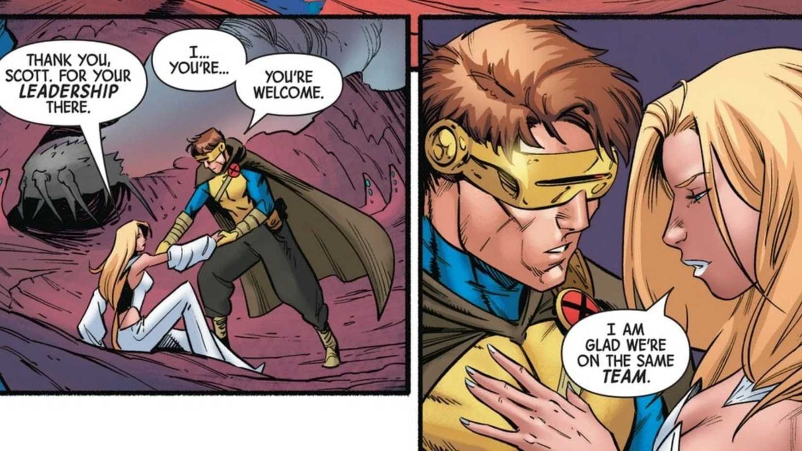 cyclops and emma frost flirting in x-men united
