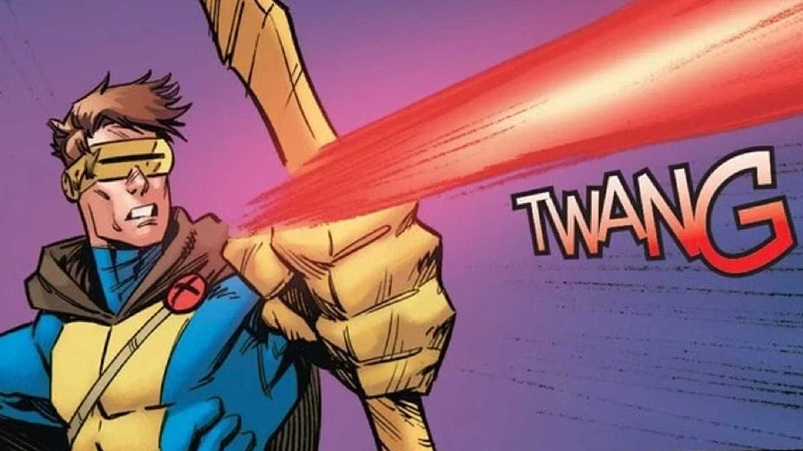 CYCLOPS COMBINING HIS POWERS WITH A BOW AND ARROW