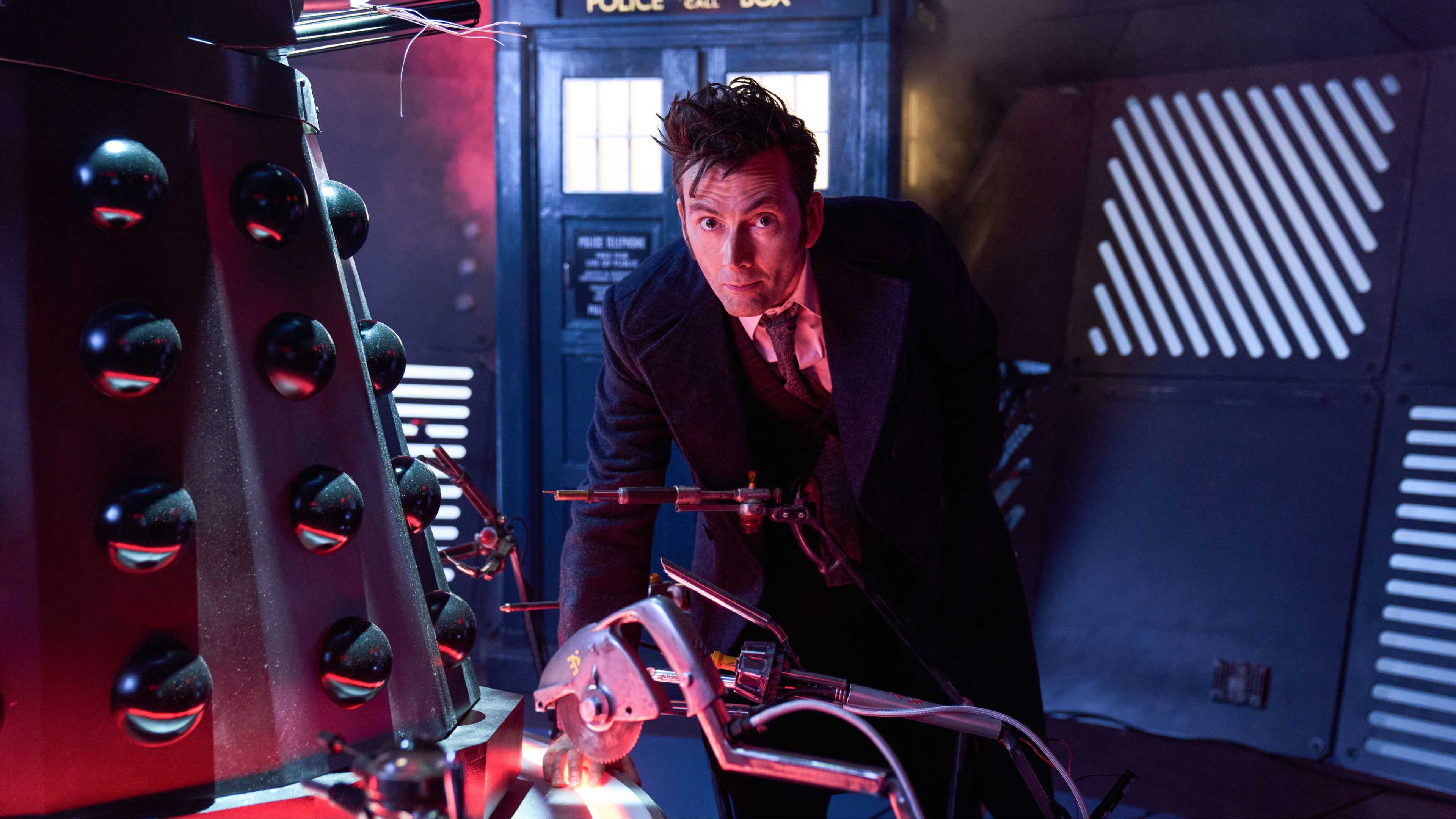 David Tennant as the Doctor in promotional Doctor Who image