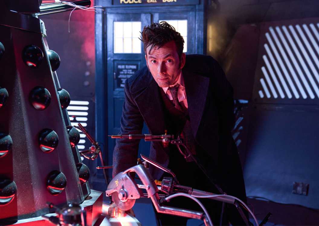 David Tennant as the Doctor in promotional Doctor Who image
