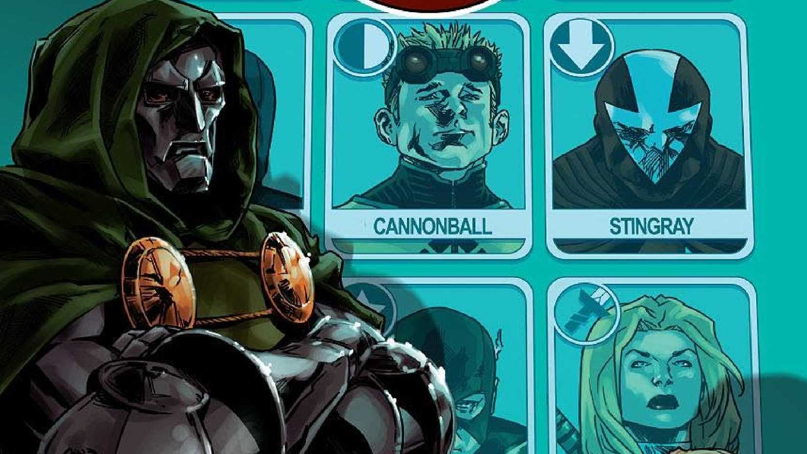 DOCTOR DOOM FORMS HIS OWN AVENGERS