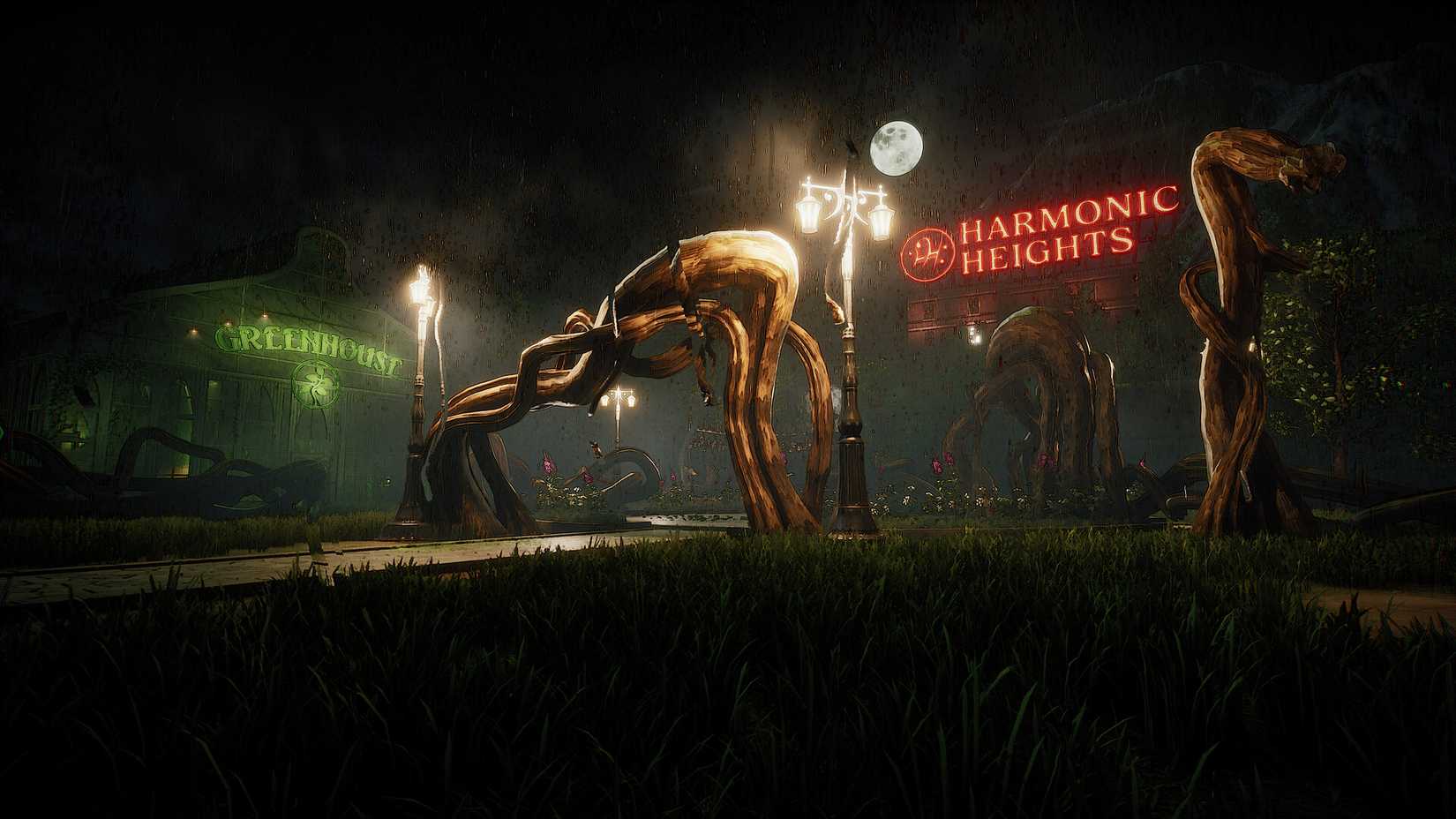 Don't fret exterior of harmonic heights