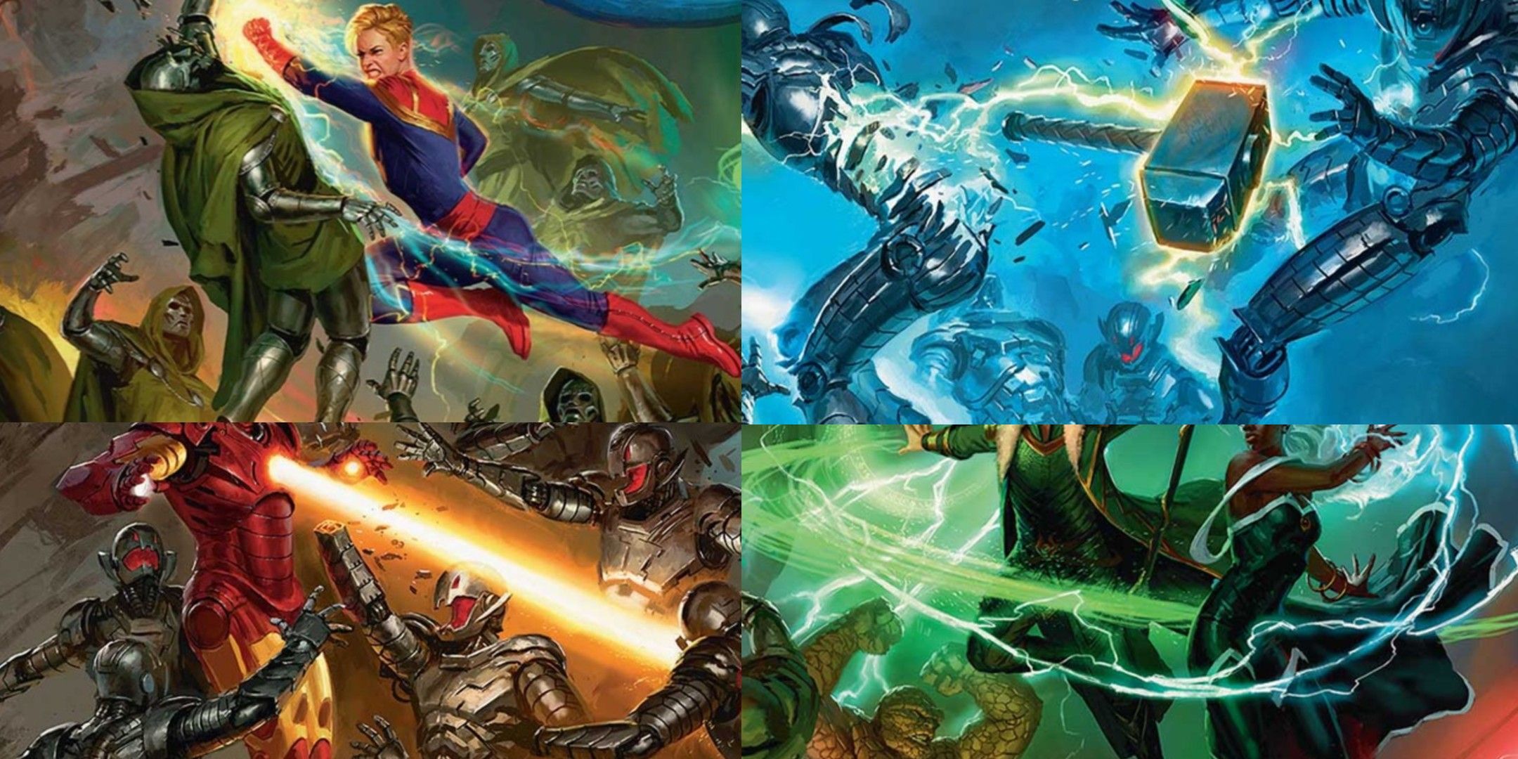 All Magic: The Gathering Cards Revealed For The Marvel Super Heroes Set image