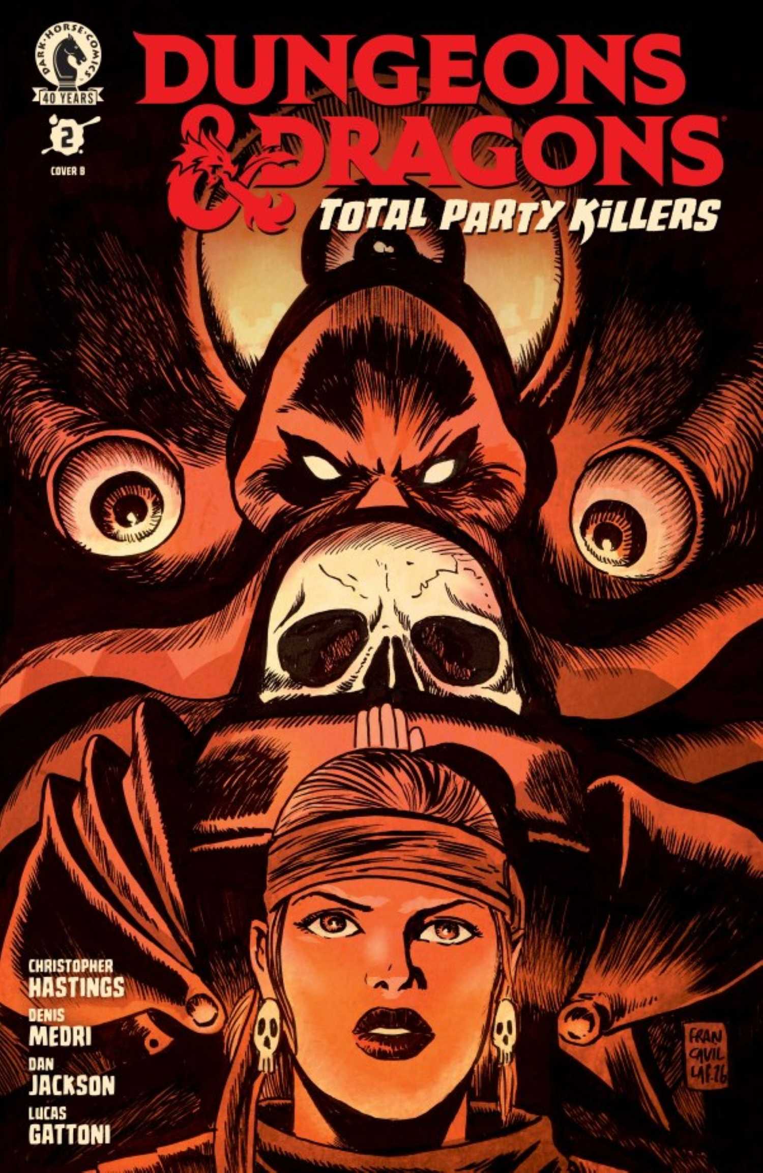 Dungeons & Dragons Total Party Killers #2 variant cover