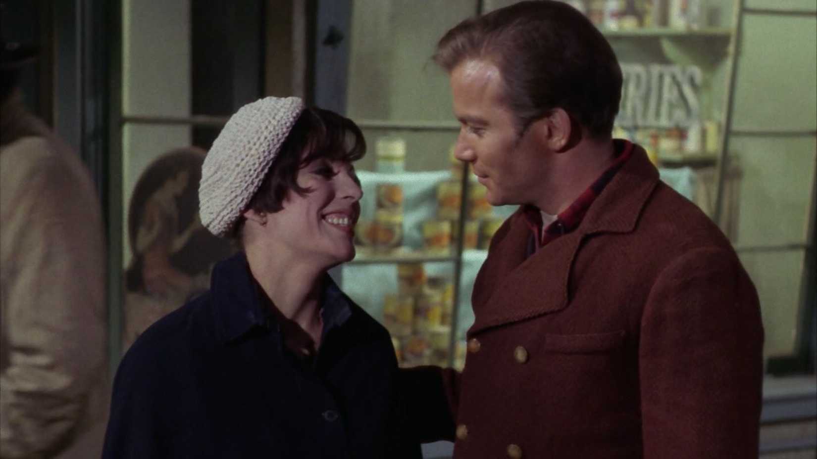 Edith Keeler and Captain Kirk