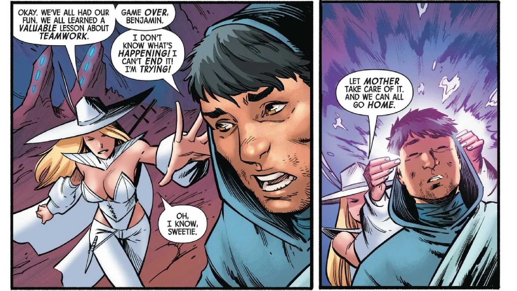 emma frost's new dunegons and dragons costume in x-men united 2