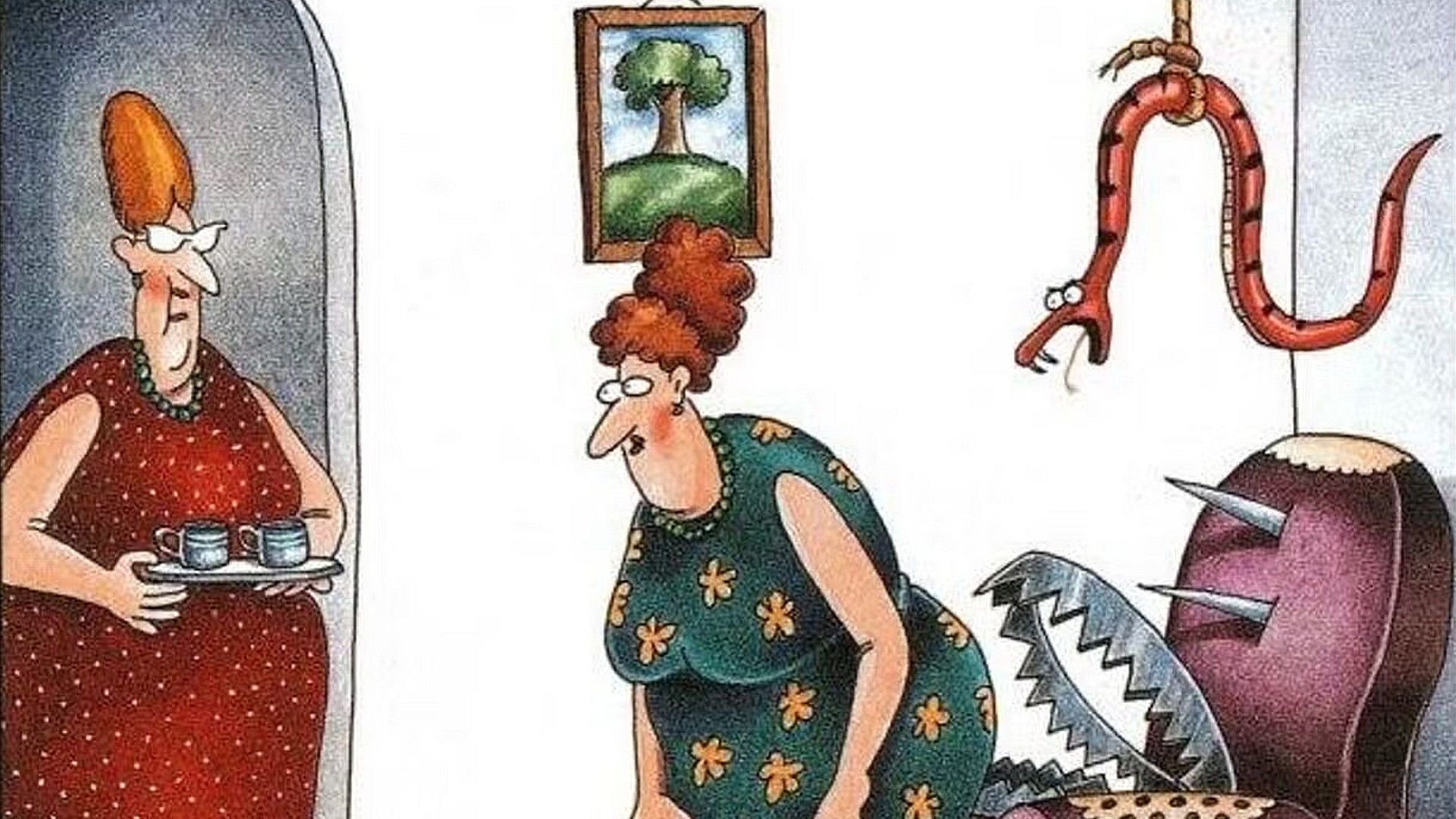 10 Far Side Comics With Spit-Take Punchlines image