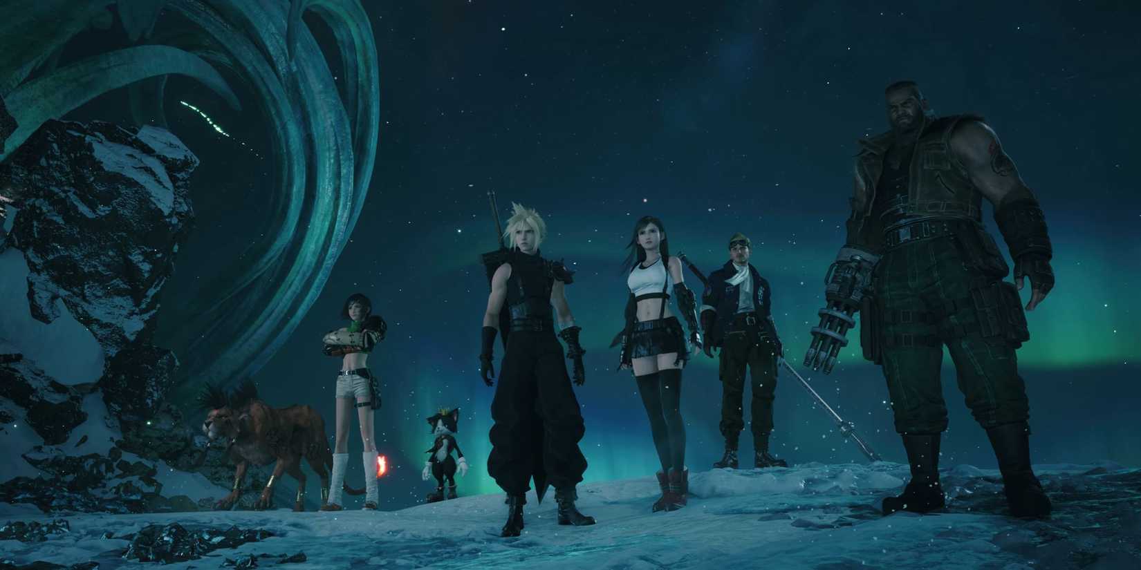 Final Fantasy 7 Revelation screen from trailer