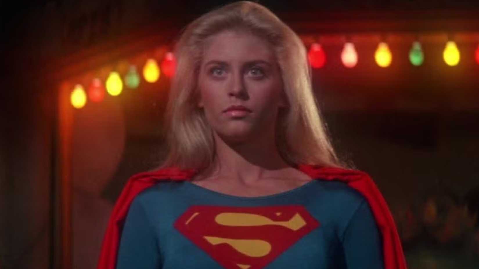 Helen Slater looks out in Supergirl